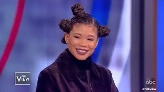 Storm Reid Shares Story of Meeting Beyoncé and New Film The Invisible Man | The View