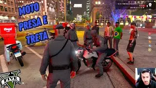 MOTOS APREENDIDAS TRETA E APOIO NA CAPITAL - GTA RP