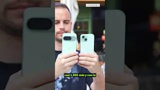 ¿Se diferencian en algo? Píxel 9 o iPhone 15 #shorts