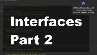 Java 2 Online, [7.04] Interfaces Part 2