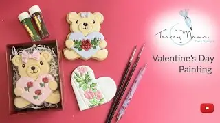 Valentine's Cake Painting Ideas with Tracey Mann