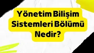 Yönetim Bilişim Sistemleri Bölümü Nedir?