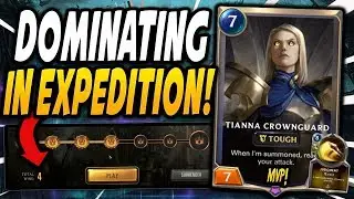 DOMINATING MY WAY THROUGH LEGENDS OF RUNETERRA EXPEDITIONS! | Legends of Runeterra