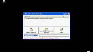 Sobolsoft com   How To Use PDF Split Multiple Files Software