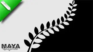 How to Design Leaf Backgrounds in Coreldraw using the Blend Tool | Coreldraw tutorial