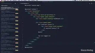 VSCode Tutorials - 12 Laravel Blade Snippets