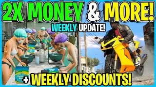 NEW GTA Online WEEKLY UPDATE 2X Money & More!