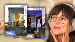 Just a Review of Artist Studio & Storybook Nursery Kits - Sims 4