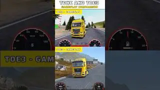 Truckers of Europe 3 and truck driver heavy cargo gameplays comparison man tgx