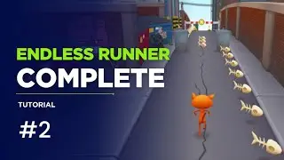 Make a Complete Endless Runner in Godot in Hindi | Part  02