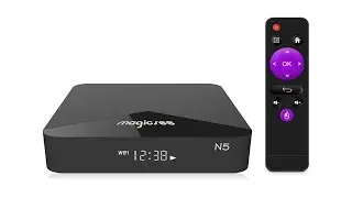 MAGICSEE N5 Android TV OS TV Box Amlogic S905X Android 7.1.2 2GB RAM + 16GB ROM 2.4G + 5G WiFi