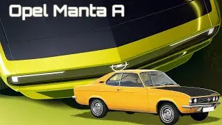 Opel Manta A – легенда 70-х, которая  олицетворяет будущие электрокары компании