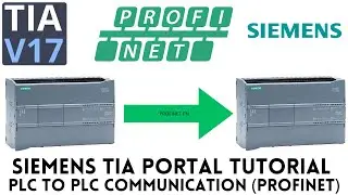Siemens S7 1200 PLC profinet communication | PUT / GET | TIA portal