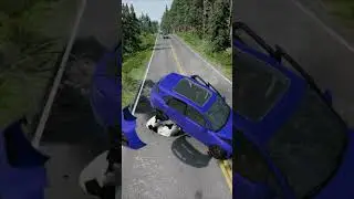 Яма с водой VS авто 