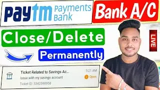 How to close paytm bank account permanently | Paytm bank account close kaise kare 2023