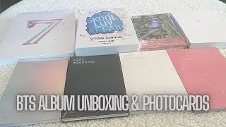 BTS ALBUM UNBOXING & PHOTOCARDS COLLECTION | 8 BTS Albums!