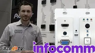 Key Digital KD-SX440WP Wall Plate Switcher/Extender/Scaler | InfoComm 2018