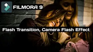 FILMORA 9 | CAMERA FLASH EFFECT | FLASH TRANSITION | FILMORA TUTORIAL