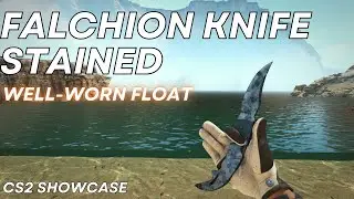 Falchion Knife Stained (Well-Worn) | CS2 Skin Showcase #972