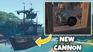 NEW CANNON AND PIRATE SHIP IN FORTNITE SEASON 8!
