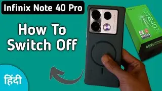 Infinix Note 40 Pro switch off kaise kare, how to power off without using power button in infinix, p