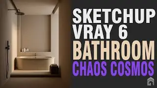 Sketchup Vray 6 Bathroom Chaos Cosmos Decorations