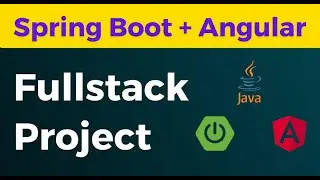 Spring Boot with Angular Project | Fullstack Development | Ashok IT