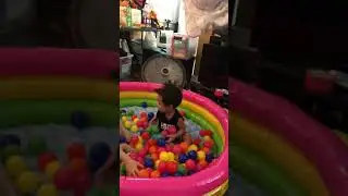 niko 2nd birthday ballpit