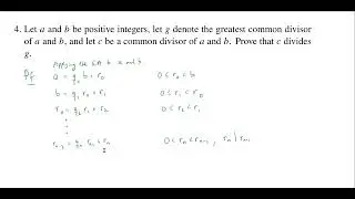 The GCD Divides All Common Divisors