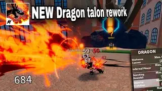 DRAGON TALON REWORK !? | Blox Fruits