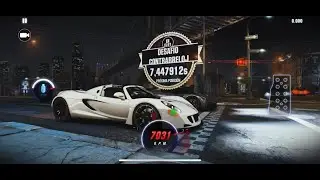 【CSR2】Venom GT Spyder WFE, shift & tune for 7.44x