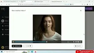 AI made this Video  | Image + Text = Video  #chatgpt #ai #deepfake