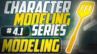 [#4.1] Modeling the Spatula | Character Modeling Series in Blender (2024)