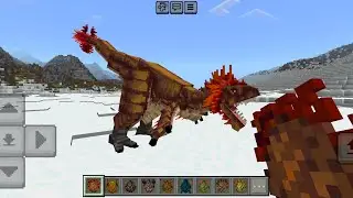 The Dinosaurs Reborn ADDON in Minecraft PE