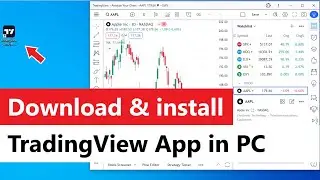 Tradingview app for PC | How to download tradingview app on PC | Install tradingview on win7,8,10,11