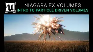 Unreal Engine 5.2 - Intro To Particle Driven Niagara Fluids (Fire & Smoke Explosion) [1]