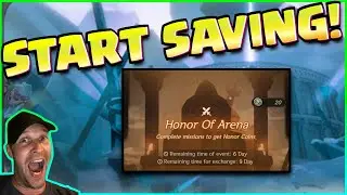 START SAVING!! HONOR of ARENA is Back in Souls!!!