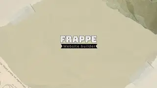 Frappe builder