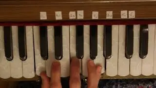 Аккорды для быстрого киртана 2 варианта. Harmonium kirtan chords tutorial