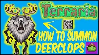 How To Summon The Deerclops In Terraria | Terraria 1.4.4.9