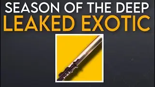Destiny 2: Lightfall - S21 DUNGEON EXOTIC LEAK!