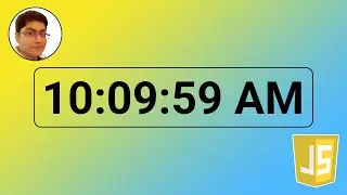 Build a Digital Clock in JavaScript | HTML, CSS & JS Tutorial for Beginners