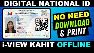 PAANO KUMUHA NG DIGITAL NATIONAL ID ONLINE | HOW GET DIGITAL NATIONAL ID ONLINE- DOWNLOAD EGOVPH APP
