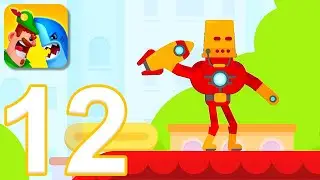 Ultimate Bowmasters - Gameplay Walkthrough Part 12 - 5 Characters (iOS, Android)