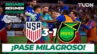 Resumen y goles | Estados Unidos 3-1 Jamaica | CONCACAF Nations League 2024 - Semis