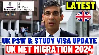 Latest UK PSW & Student Visa Update: UK Student Visa Abuse Crackdown: New Net Migration Level In UK