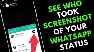 How to See if Someone Took Screenshot of Your WhatsApp Status in 2023 (New Update)