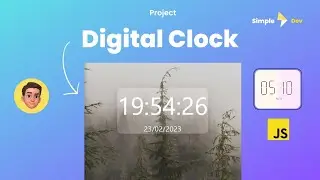 How To Build Your Own Digital Clock - JavaScript Tutorial