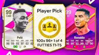 100x 96+ FUTTIES PLAYER PICKS! 😨 FC 24 Ultimate Team