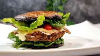 Best Easy Plant-based burger! NO PROCESSED INGREDIENTS! VEGAN!